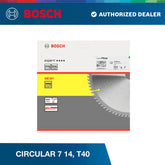Bosch Circularsaw Blade 7 1/4",T40